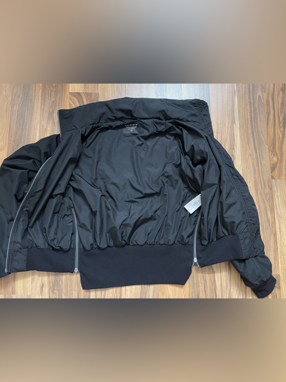 Athleta Black Jetset Bomber - Picture 9 of 15
